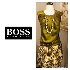 Hugo Boss cap sleeve top